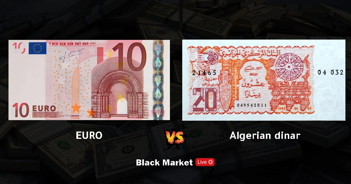 euro-to-algerian-dinar-black-market-rate-today